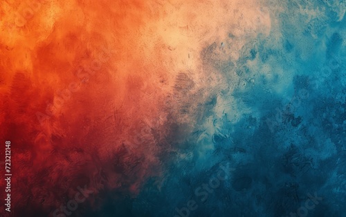 Grainy abstract multicolor gradient background © Riccardo