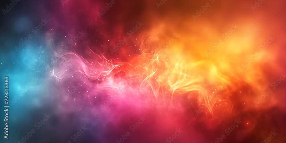 Fototapeta premium Blurry colorful backdrop with an antique aesthetic.