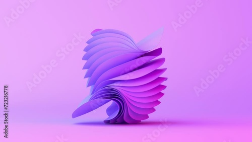 abstract background with folded textile layers