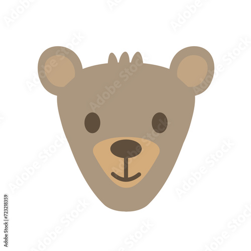 Adorable Bear  Cute Cartoon Bear Face