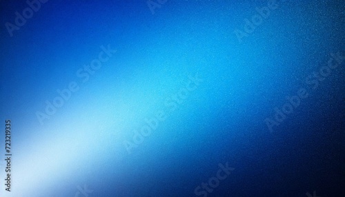 light blue ray dark blue background grainy gradient noise texture banner design
