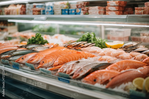 seafood at the market