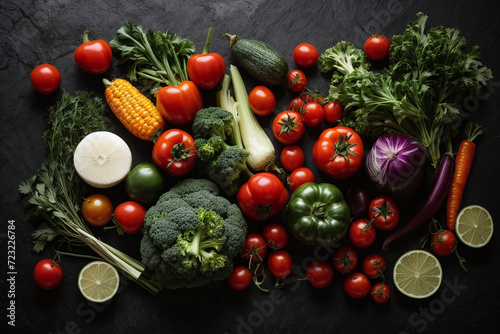 vegetables on the table 