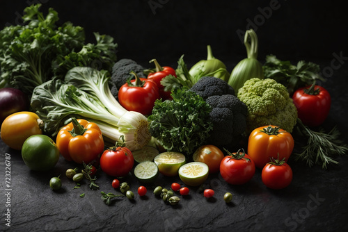 vegetables on the table 
