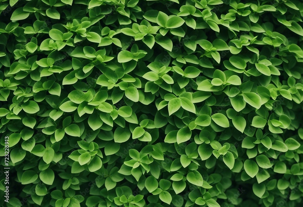 Small green leaves in hedge wall texture background Closeup green hedge plant in garden Eco evergree Small green leaves in hedge wall texture background Closeup green hedge plant in garden Eco evergree