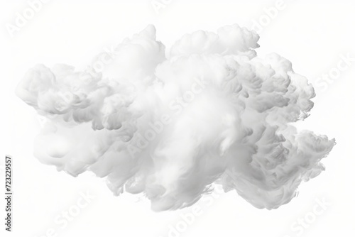 A black and white photo capturing a cloud of smoke. Versatile image suitable for various uses