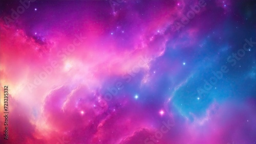 Colorful space galaxy cloud nebula. Supernova background wallpaper