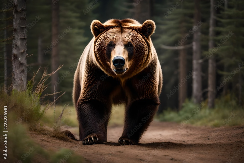 brown bear in the forest brown bear in the forest