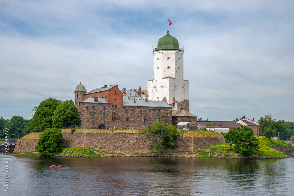 Vyborg Castle. Leningrad region, Russia