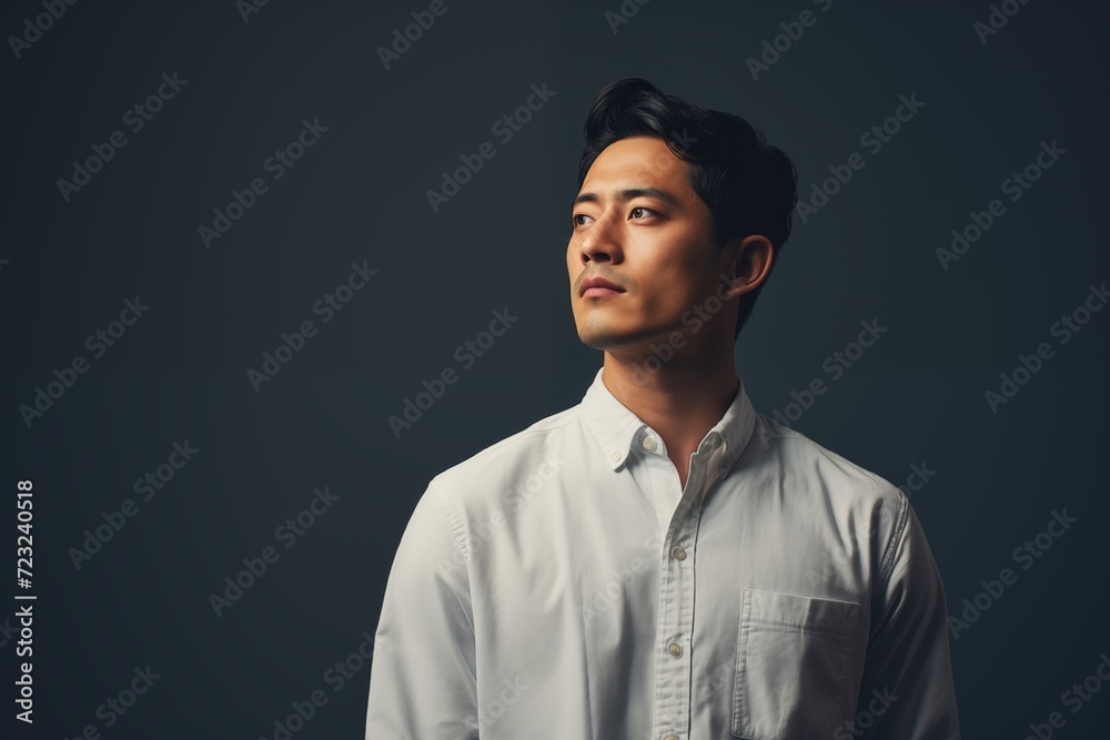 Illustration of a fashion portrait, AI Generated Illustration of a fashion portrait, AI Generated