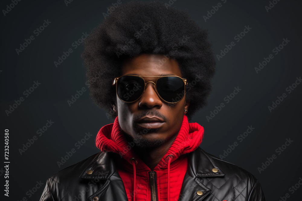 Illustration of a fashion portrait, AI Generated Illustration of a fashion portrait, AI Generated