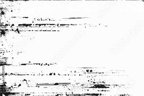 Black and white Grunge Background.  Black and white grunge texture. Black paint splatter isolated on white background. Abstract mild textured effect. Eps 10.