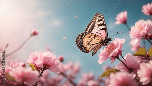 butterfly on flower © UniquePicture