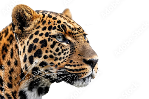 Leopardo aislado