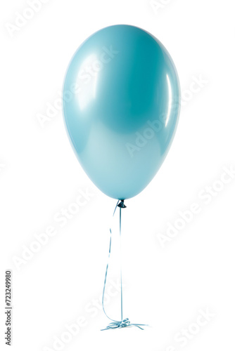 blue balloon isolated