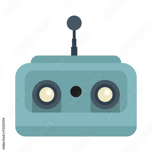Radio controlled car remote control line icon. Toy, entertainment, pleasure, children, technology, object. Vector icon for business and advertising