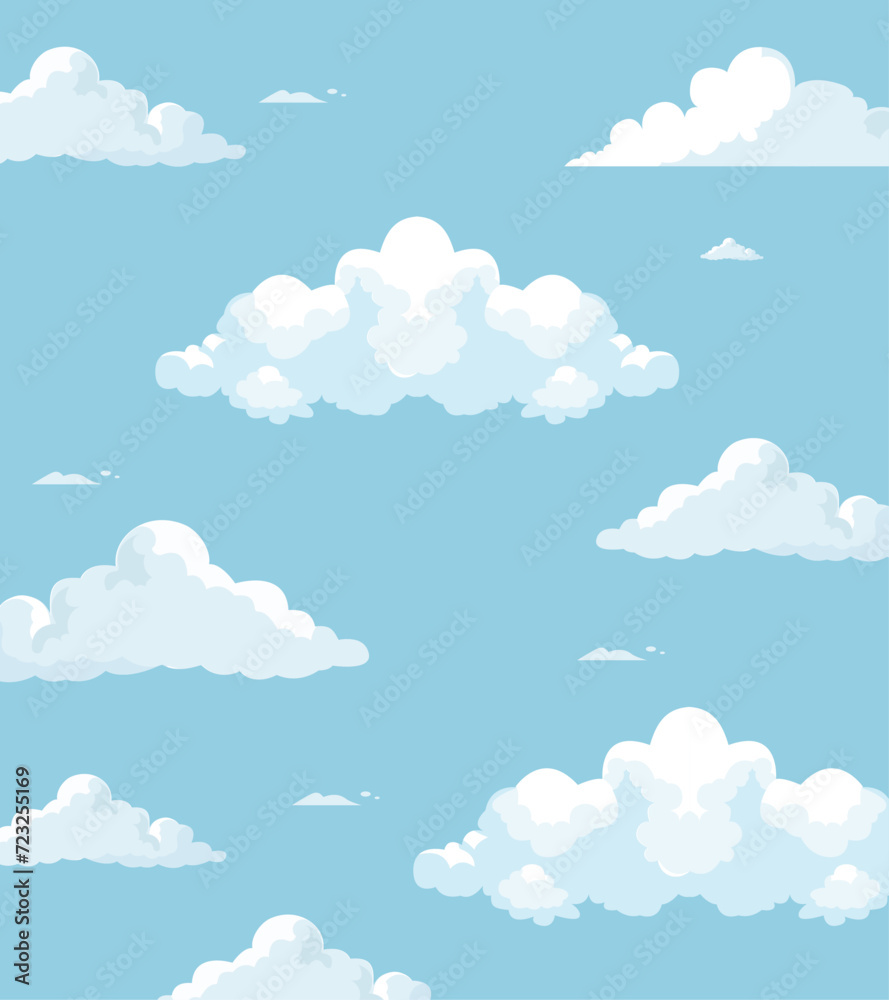 blue sky with clouds, Fluffy clouds blue sky with clouds, Fluffy clouds