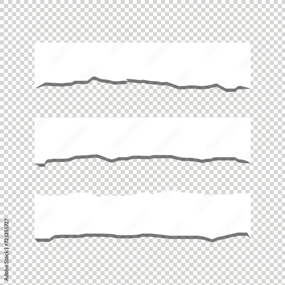 Torn a half sheet of green paper from the bottom. Vector template paper design. Ripped paper texture on transparent background. Vector illustration. EPS file 158. Torn a half sheet of green paper from the bottom. Vector template paper design. Ripped paper texture on transparent background. Vector illustration. EPS file 158.