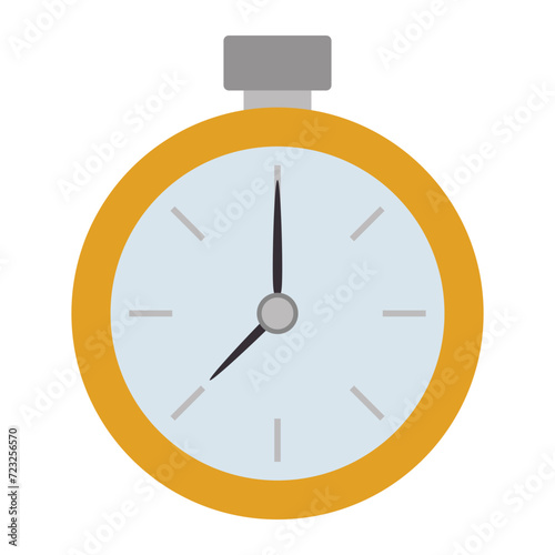 Clock line icon. Time, hands, minutes, sand, hand, alarm clock, dial, second, pendulum. Vector icon for business and advertising