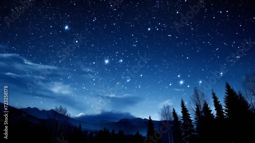 Starry night sky © Akbar