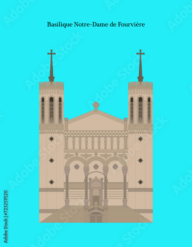 Basilique Notre-Dame de Fourvière, France