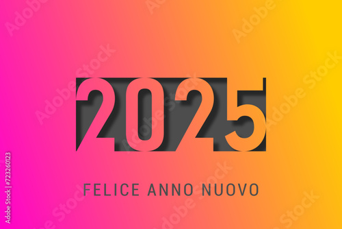 felice anno nuovo - buon anno 2025