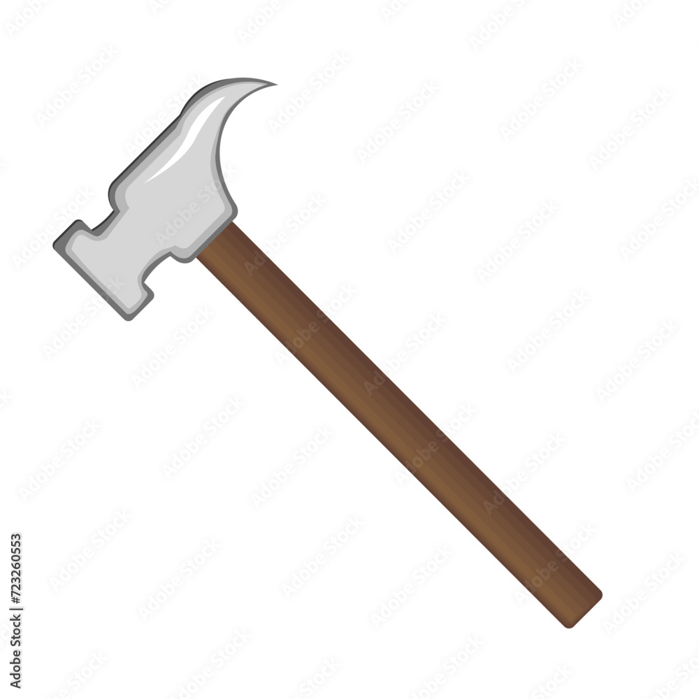 Hammer line icon. Repair, tools, construction, nail, work, construction, box. Vector icon for business and advertising Hammer line icon. Repair, tools, construction, nail, work, construction, box. Vector icon for business and advertising