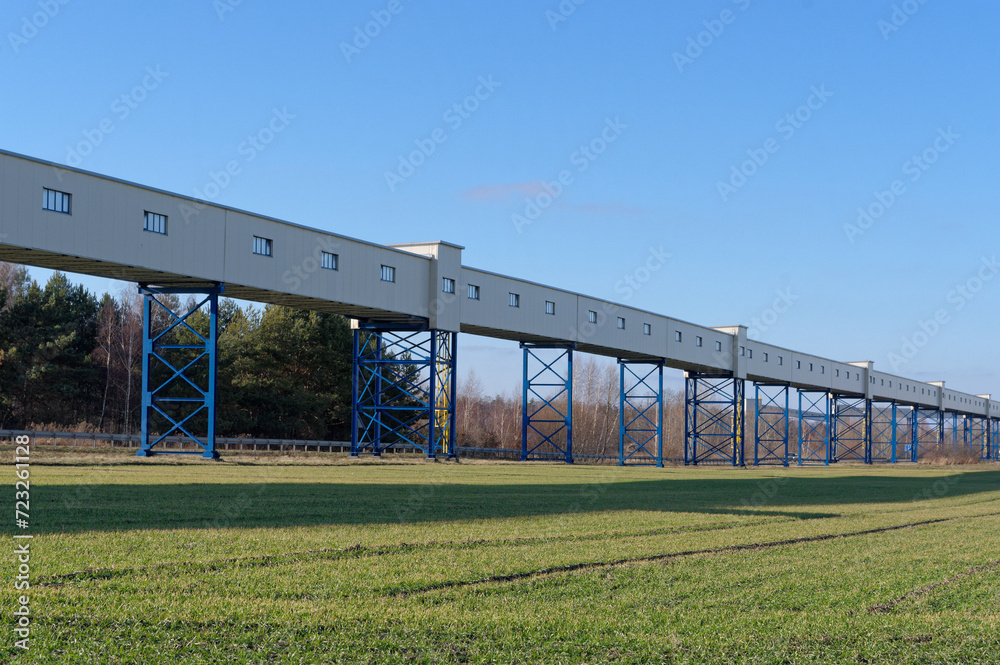 Obraz premium Kopalnia węgla kamiennego KWK Bogdanka.