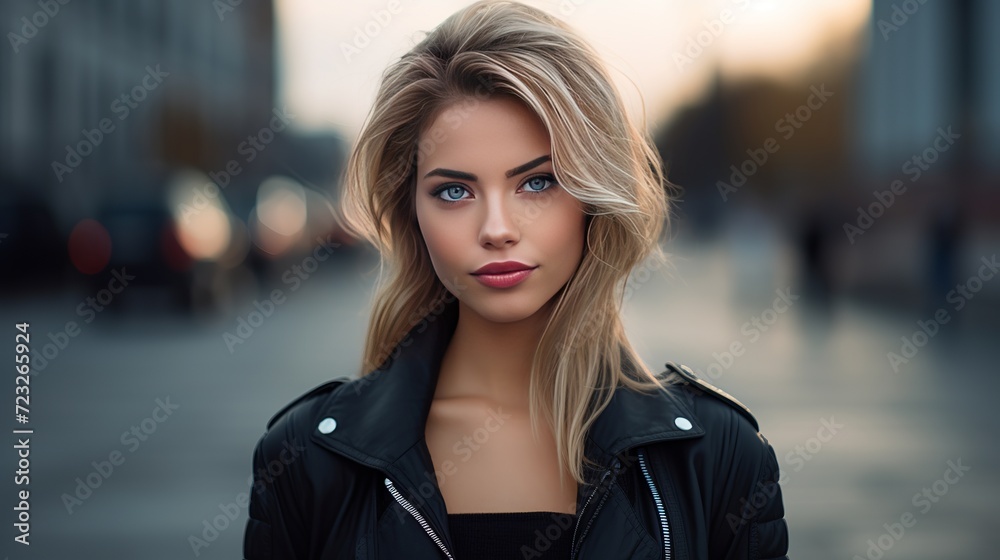 Young and stylish woman
