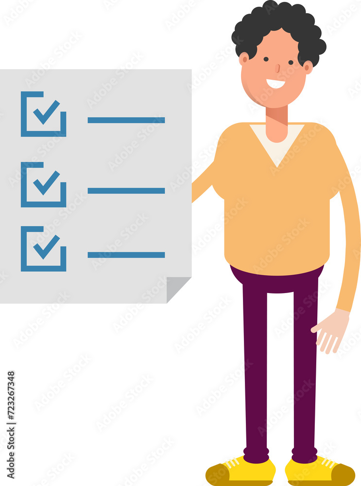 Man Character and Check List Document
Man Character and Check List Document
