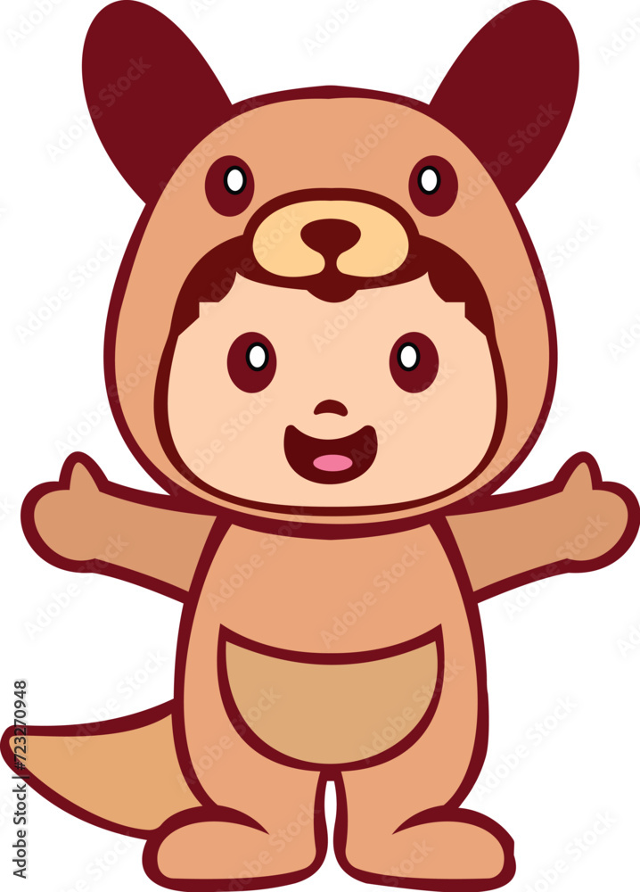 Obraz premium CUTE CARTOON LOGO DESIGN
