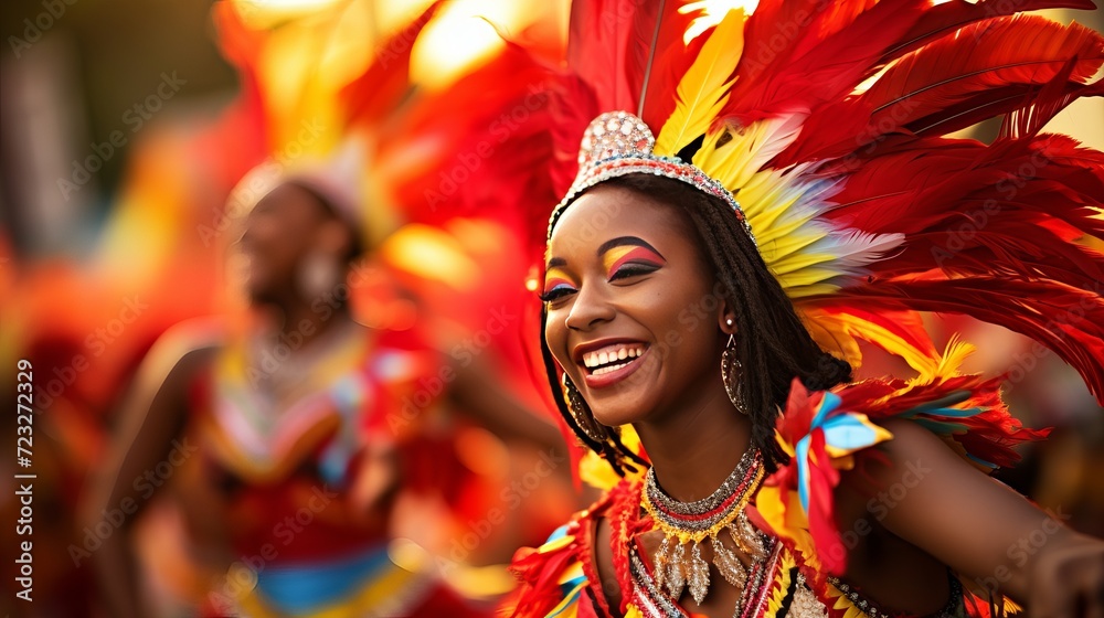 Lets dance all our troubles away cropped shot of beautiful samba dancers performing in a carnival with their band Lets dance all our troubles away cropped shot of beautiful samba dancers performing in a carnival with their band