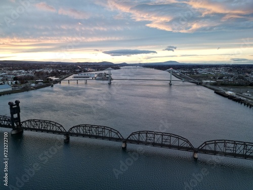 Cable Bridge (Ed Hendler) Bridge - Kennewick, WA photo