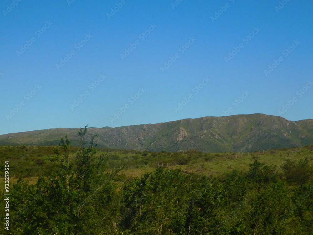 Naklejka premium Mountains and nature, Argentina, Córdoba