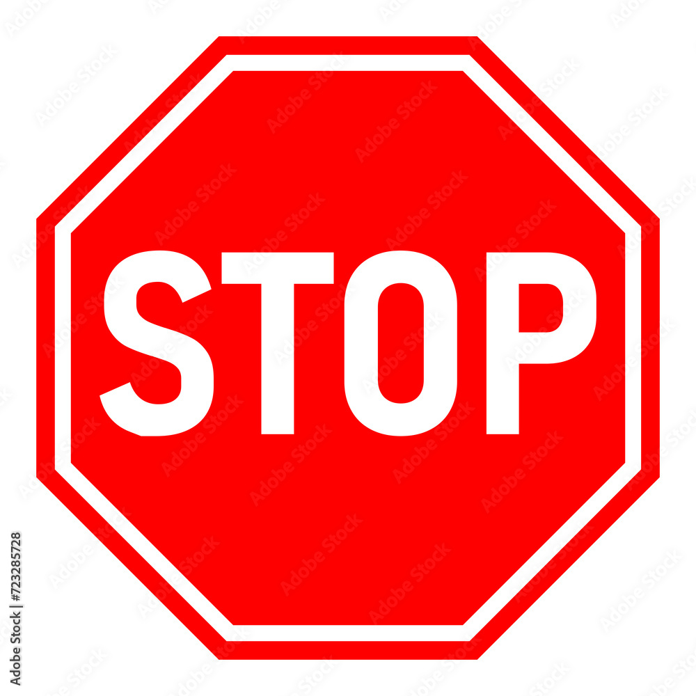 Stop Sign On Transparent Background, PNG Stop Sign On Transparent Background, PNG