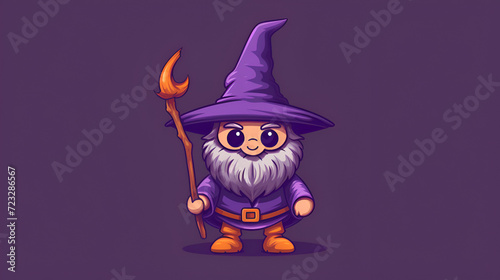 Beautiful Wizard Design, Perfect for your Project or Wallpaper, Ai Generative