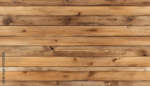 Warm-toned wooden planks texture, seamless wood background generative ai