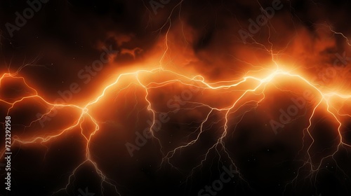 Abstract background lightning