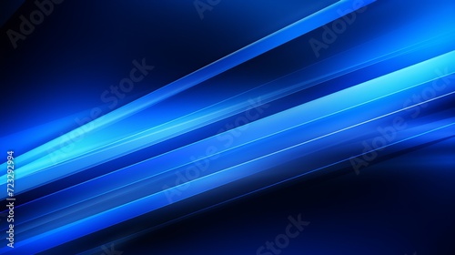 Abstract blue line lights background