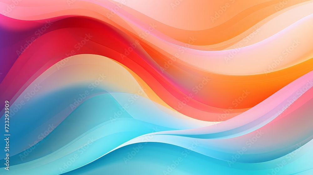 Abstract multi colored wave pattern shiny flowing modern generated by ai Abstract multi colored wave pattern shiny flowing modern generated by ai