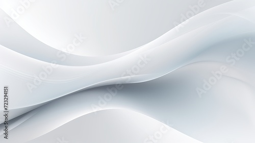 Abstract white background with smooth lines