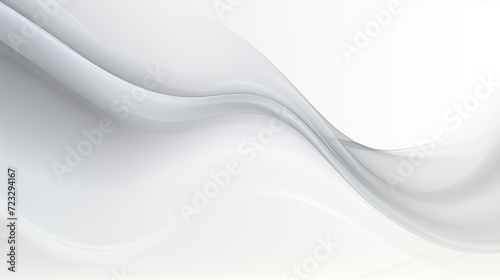 Abstract white background with smooth lines © Ruslan