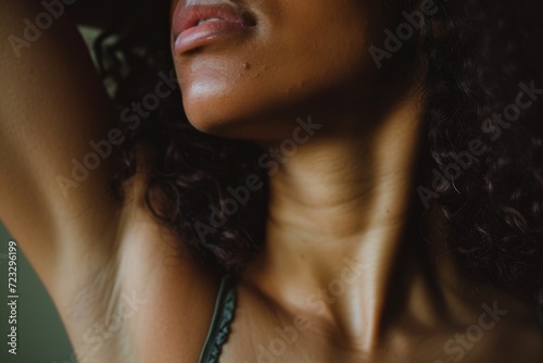 The Beauty Of A Woman's Armpits Revealed In Closeup photo
