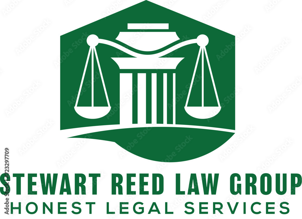 law firm logo, legal emblem, attorney branding, justice symbol ...