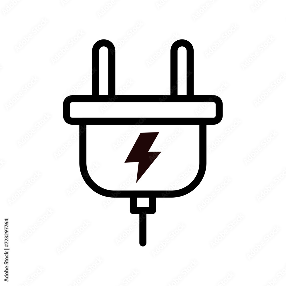 Electric plug icon Electric plug icon