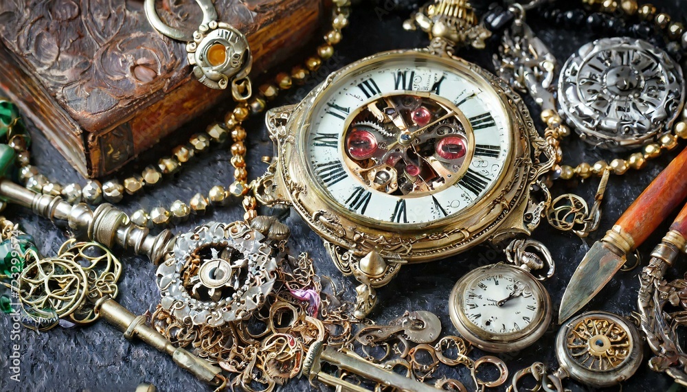 antique watch mechanism