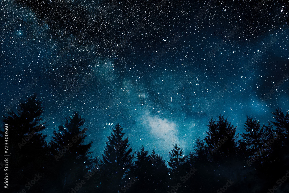 starry night sky, filling the viewer with a sense of wonder and awe