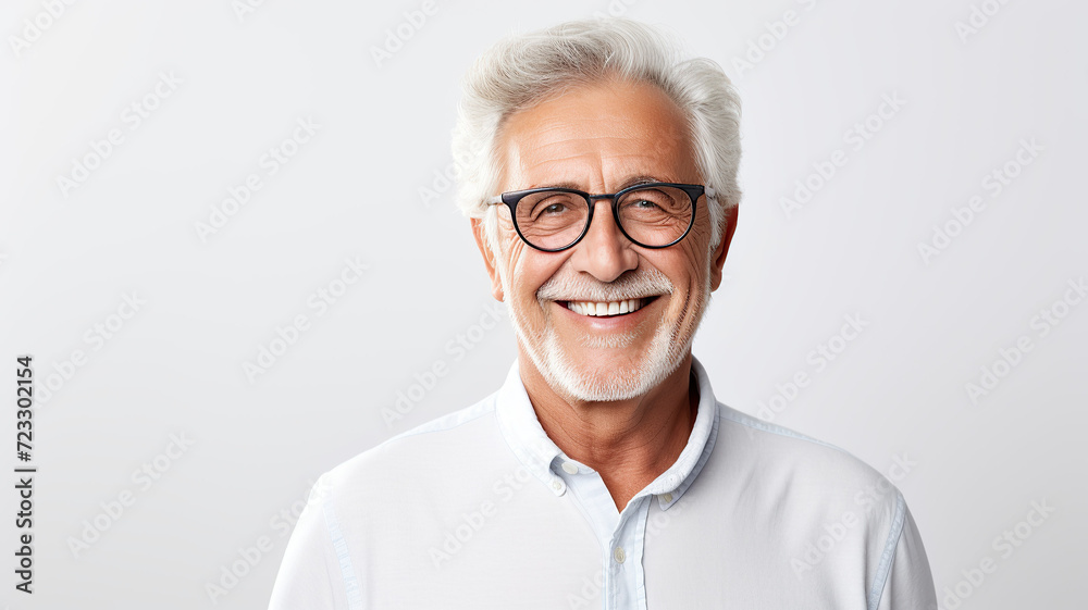 Portrait of a smiling mature man Portrait of a smiling mature man