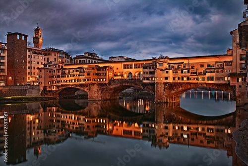 Ponte Vecchio in Florence, Tuscany, Italy