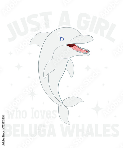 Just A Girl Who Loves Beluga Whales Svg Design
These file sets can be used for a wide variety of items: t-shirt design, coffee mug design, stickers,
custom tumblers, custom hats, printables, print-on-